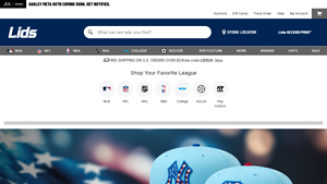 Shop Your Favorite League - apparel stores in usa