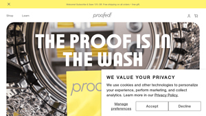 Proofed Plastic-Free Laundry Detergent Sheets - detergent sheets made in usa
