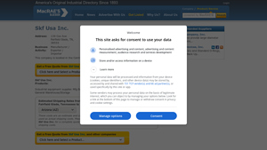 Skf Usa Inc. | Fairfield Glade, TN - Macrae's Blue Book - skf usa inc