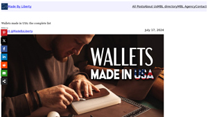 Wallets made in USA: the full source list - made in usa wallet