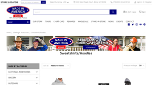 Clothing & Accessories- Sweatshirts/Hoodies - Made In America Store - made in usa hoodie