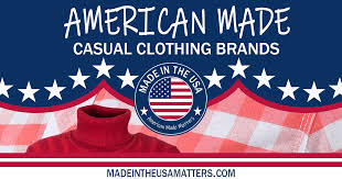 Casual Clothing Made in the USA | The GREAT American Made Brands ... - apparel manufacturers in usa