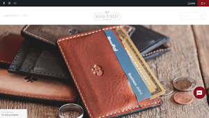 Full Grain Leather Wallets Handmade in the USA - Main Street Forge - made in usa wallet