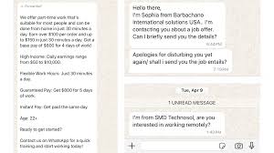 Scams that make fake job offers via text are on the rise - Marketplace - bonanza services usa