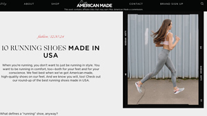 10 Running Shoes Made in USA - Miss American Made - running shoes made in usa