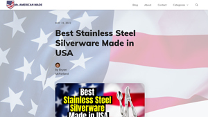 Best Stainless Steel Silverware Made in USA - made in usa silverware