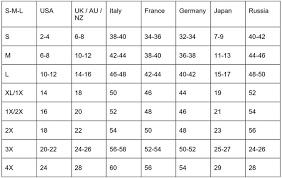 Clothing Size Converter :: Find your sizes in US,EU,UK & JP for Shirts ... - usa clothes size to uk