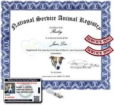 National Service Animal Registry - NSAR - usa service dog registration