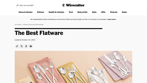 The Best Flatware of 2025 | Reviews by Wirecutter - The New York Times - made in usa silverware