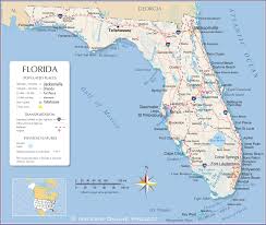 Florida State Map | USA | Detailed Maps of Florida (FL) - part of florida in usa