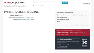 PARTNERS GROUP (USA) INC. :: Prince Edward Island (Canada ... - partners group usa inc