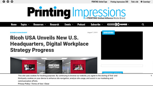 Ricoh USA Unveils New U.S. Headquarters, Digital Workplace Strategy - ricoh usa inc