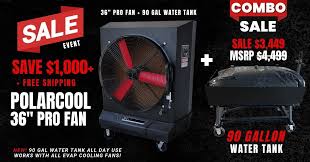 Portable Evaporative Air Coolers | Swamp Coolers | Evap Polar Cool Fan - pc fan made in usa