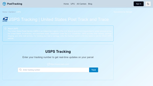 USPS Tracking | United States Post Track and Trace - usa postal service