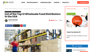List of the Top 12 Wholesale Food Distributors in the USA - POSUSA.com - wholesale distributors in usa