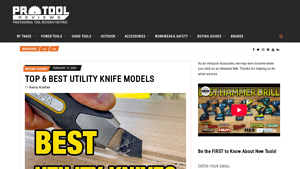 Top 6 Best Utility Knife Models - Pro Tool Reviews - dewalt utility knife made in usa