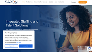 US Staffing Agency | Recruitment Solutions | Saxon Global - staffing company in usa