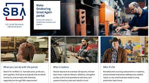 Make Onshoring Great Again portal - Small Business Administration - make usa great again