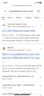 czusafirearms.com Reviews: Is this site a scam or legit? - cz usa company