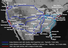 Train travel in the USA 2025 | Cross-country by Amtrak from $217 - auto train routes in usa