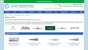 American Made Flatware | Stainless Steel - Silver Superstore - made in usa silverware