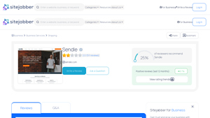 Sendle Reviews - 511 Reviews of Sendle.com - Sitejabber - sendle usa inc - cec