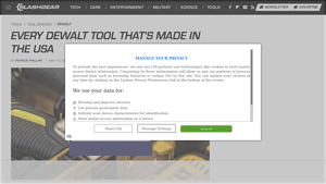 Every DeWalt Tool That's Made In The USA - SlashGear - dewalt utility knife made in usa