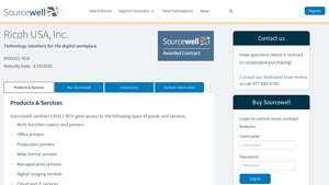 Ricoh USA, Inc.: Contract 030321-RCH | Sourcewell - ricoh usa inc