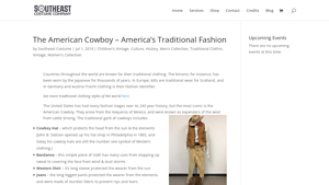 The American Cowboy - America's Traditional Fashion - usa traditional clothing