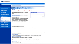 USPS - Track - usa postal service