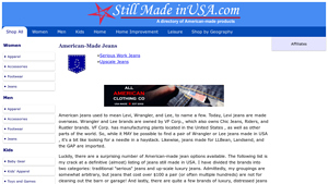American-Made Jeans for the Entire Family! - Still Made in USA.com - jeans made in america usa