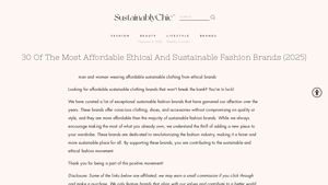 30 of the Most Affordable Sustainable Fashion Brands in 2025 ... - affordable clothing brands made in usa