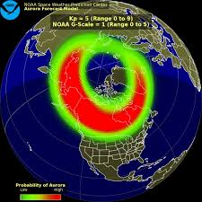 Aurora Dashboard (Experimental) | NOAA / NWS Space Weather Prediction ... - northern lights usa