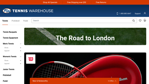 Tennis Warehouse - Tennis racquets, tennis shoes, tennis apparel ... - apparel stores in usa