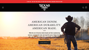 Texas Jeans USA 100% Made in the USA Denim Jeans - jeans made in america usa