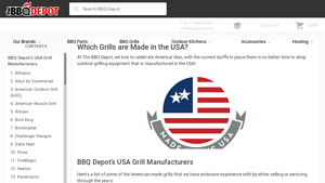 Which Grills are Made in the USA? - The BBQ Depot - grills made in usa