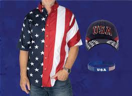 Patriotic Clothing - American Flag Apparel - The Flag Shirt - shirts made in usa