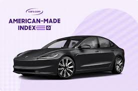 New ranking reveals the most American-made cars for 2025 - vehicles built in usa