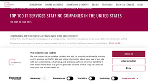 The Best HR Staffing Companies in United States - Jun 2025 - The Manifest - staffing company in usa