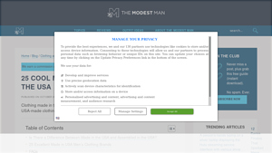25 Cool Men's Clothing Brands Made in the USA - The Modest Man - jeans made in america usa
