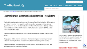 Electronic Travel Authorization (ETA) for Visa-Free Visitors - electronic system for travel authorisation esta usa