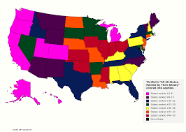 All 50 U.S. States Ranked by Their Natural Beauty from Best to Worst - usa beauty
