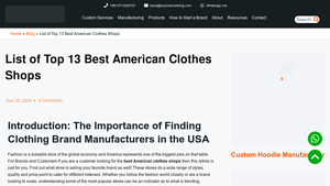 List of Top 13 Best American Clothes Shops - tzstreetwear.com - apparel stores in usa