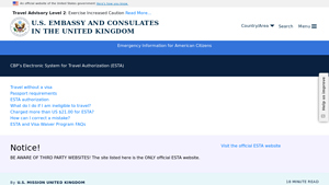 CBP's Electronic System for Travel Authorization (ESTA) - electronic system for travel authorisation esta usa