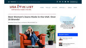 Best Women's Jeans Made in the USA- Over 25 Brands! - jeans made in america usa