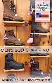 American Made Men's Boots: The Ultimate Source List - boots made in usa