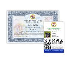 Service Dog & Emotional Support Animal Registration - usa service dog registration