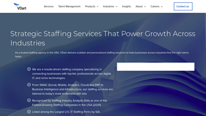 Staffing Agency for IT, Healthcare, Automotive & Digital Talent - VDart - staffing company in usa