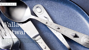 Wallace Stainless Flatware - Premium 18/10 Flatware Website - made in usa silverware