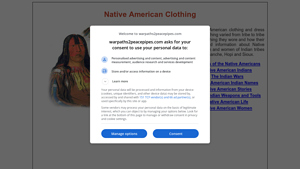 Native American Clothing - typical clothes of usa